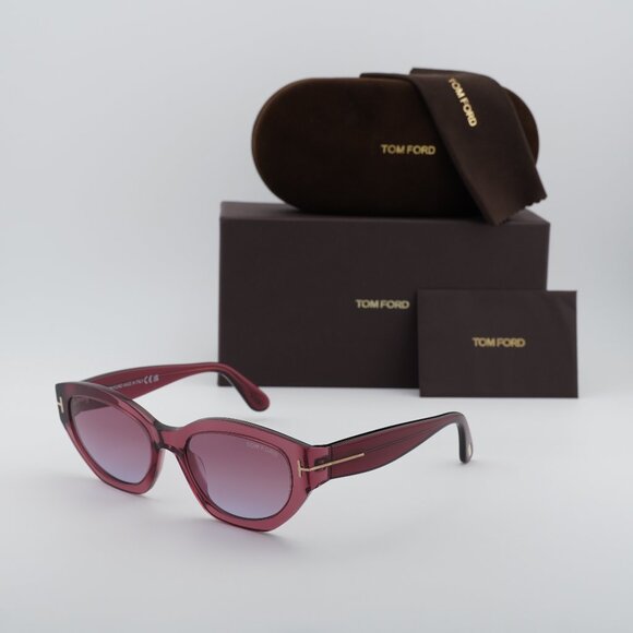 Tom Ford Penny FT1086 66Y Cat Eye Sunglasses – Pink/Pink main image 8